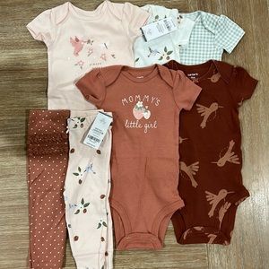 Sweet baby girl mix and match multipack